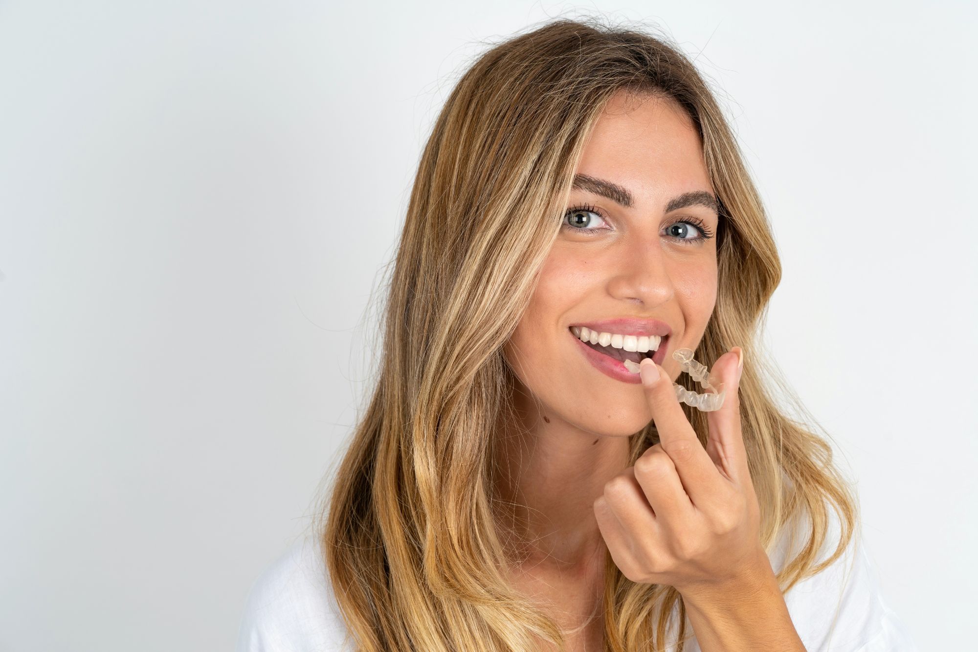 holding clear aligners