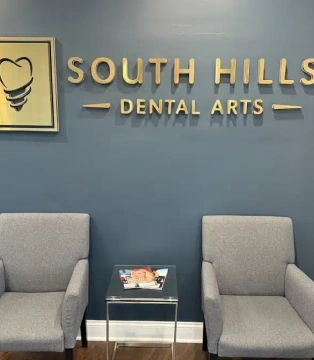 South Hills Dental Arts team caring for a patient in Upper St. Clair